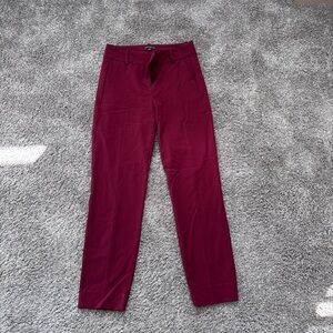 Women’s Burgundy Pants